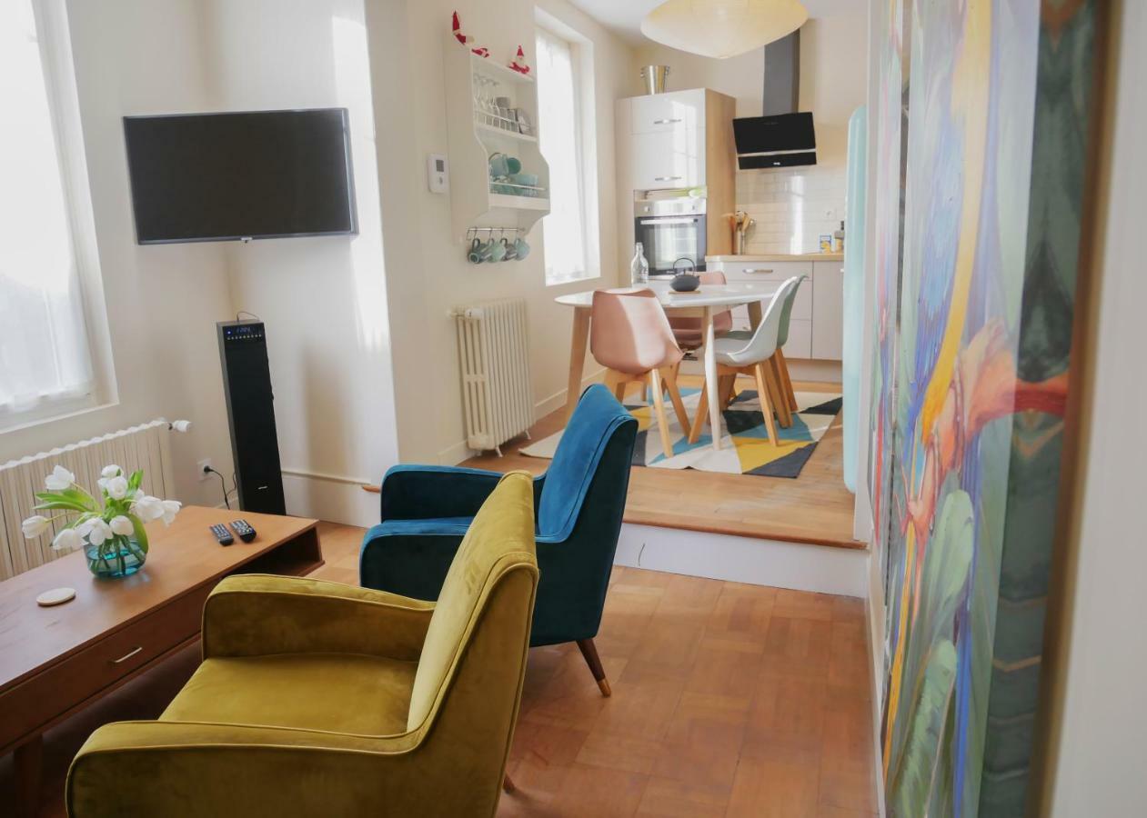 La Famiglia Appartement Étretat Buitenkant foto