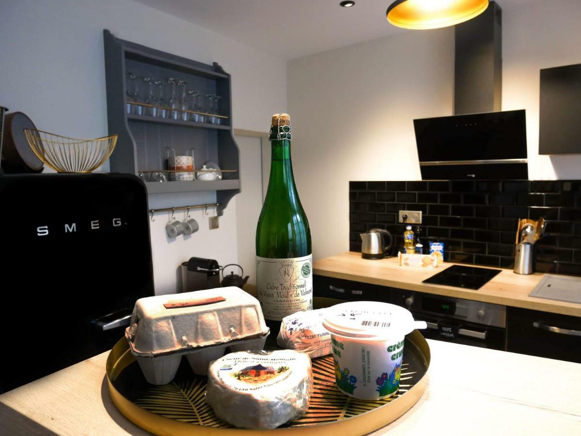 La Famiglia Appartement Étretat Buitenkant foto